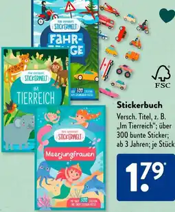 Aldi Süd Stickerbuch Angebot