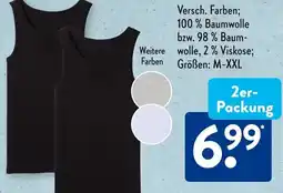 Aldi Süd UP2FASHION Unterhemden Angebot