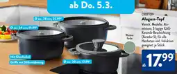 Aldi Süd CROFTON Aluguss-Topf Angebot