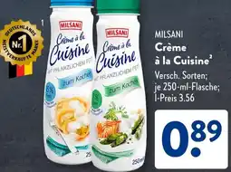 Aldi Süd MILSANI Crème à la Cuisine Angebot