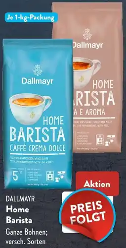 Aldi Süd DALLMAYR Home Barista Angebot