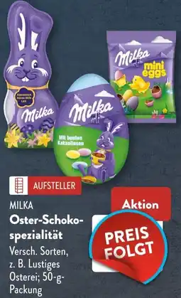 Aldi Süd MILKA Oster-Schokospezialität Angebot