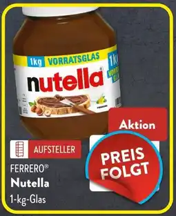 Aldi Süd FERRERO Nutella Angebot