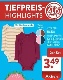Aldi Süd LILY & DAN Bodies Angebot