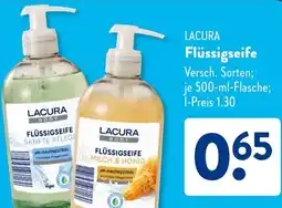 Aldi Süd LACURA Flüssigseife Angebot