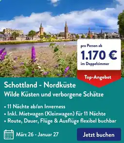 Aldi Süd Schottland - Nordküste Wilde Küsten und verborgene Schätze Angebot