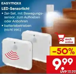 Netto Marken-Discount Easymaxx LED-Sensorlicht Angebot