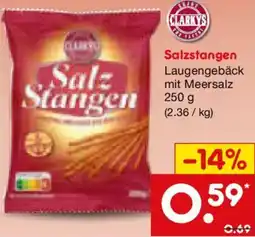 Netto Marken-Discount CLARKYS Salzstangen Angebot