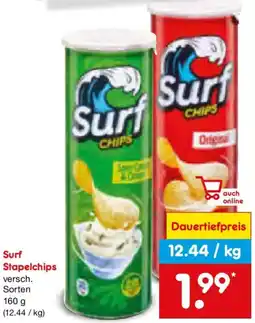 Netto Marken-Discount Surf Stapelchips Angebot
