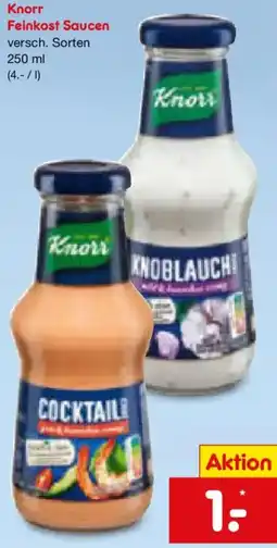 Netto Marken-Discount Knorr Feinkost Saucen Angebot