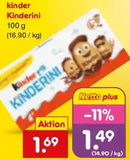 Netto Marken-Discount kinder Kinderini Angebot