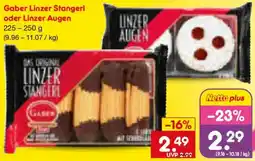 Netto Marken-Discount Gaber Linzer Stangerl oder Linzer Augen Angebot