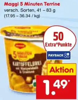 Netto Marken-Discount Maggi 5 Minuten Terrine Angebot