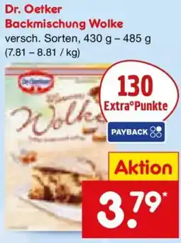 Netto Marken-Discount Dr. Oetker Backmischung Wolke Angebot