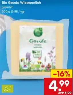 Netto Marken-Discount Bio Gouda Wiesenmilch Angebot