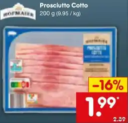 Netto Marken-Discount Hofmaier Prosciutto Cotto Angebot