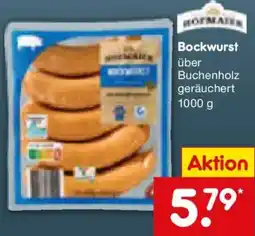 Netto Marken-Discount Hofmaier Bockwurst Angebot