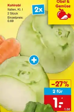 Netto Marken-Discount Kohlrabi Angebot