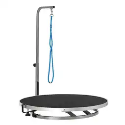 Netto Marken-Discount PawHut Tierpflegetisch Gummi-Kunststoff-Verbundplatte, Edelstahl Angebot