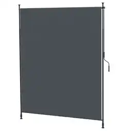 Netto Marken-Discount Outsunny Seitenmarkise Aluminium, Eisen, Polyester Angebot