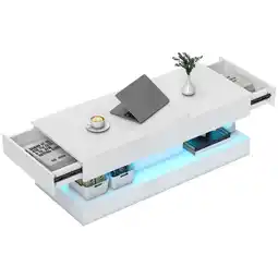 Netto Marken-Discount HOMCOM Couchtisch Spanplatte Angebot