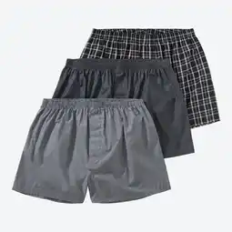 NKD Herren-Webboxershorts in verschiedenen Designs, 3er-Pack Angebot