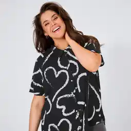 NKD Damen-Bluse aus reiner Viskose, große Größen Angebot