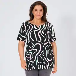 NKD Damen-T-Shirt mit All-Over-Print, große Größen Angebot