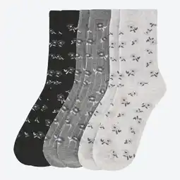 NKD Damen-Socken mit floralem Motiv, 3er-Pack Angebot