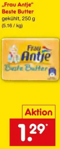 Netto Marken-Discount Frau Antje Beste Butter Angebot
