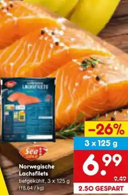 Netto Marken-Discount Sea Gold Norwegische Lachsfilets Angebot
