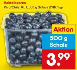 Netto Marken-Discount Heidelbeeren Angebot