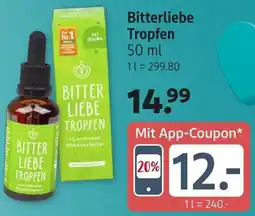 Rossmann Bitterliebe Tropfen Angebot