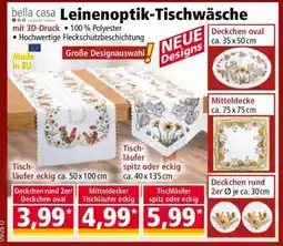 Norma Tischläufer spitz oder eckig Angebot