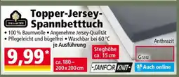 Norma Topper Jersey- Spannbetttuch Angebot
