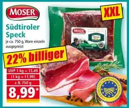 Norma Südtiroler Speck Angebot