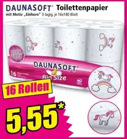 Norma DAUNASOFT Toilettenpapier Angebot