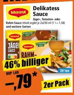 Norma Delikatess Sauce Angebot