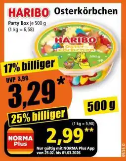Norma HARIBO Osterkörbchen Angebot