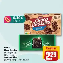 REWE Nestlé Choco Crossies Angebot