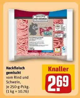 REWE Hackfleisch gemischt Angebot
