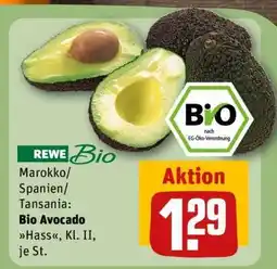 REWE Bio Avocado Hass, Kl. II, je St Angebot