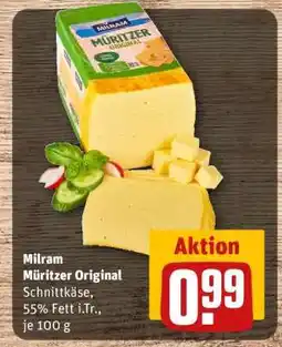 REWE Milram Müritzer Original Angebot