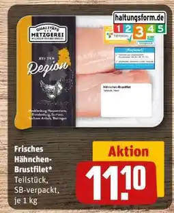 REWE Frisches Hähnchen-Brustfilet Angebot