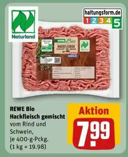 REWE REWE Bio Hackfleisch gemischt Angebot