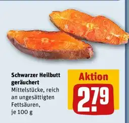 REWE Schwarzer Heilbutt geräuchert Angebot