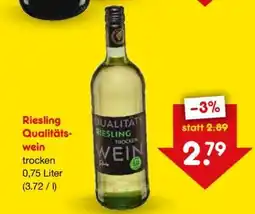 Netto Marken-Discount Riesling Qualitätswein Angebot