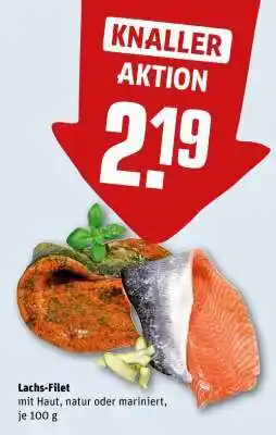 REWE Lachs-Filet Angebot