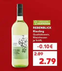 Kaufland REBENBLICK Riesling Angebot
