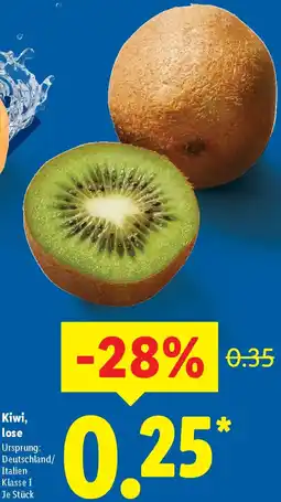 Lidl Kiwi, lose Angebot